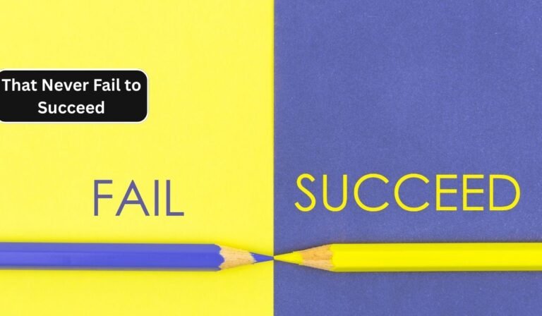 That Never Fail to Succeed